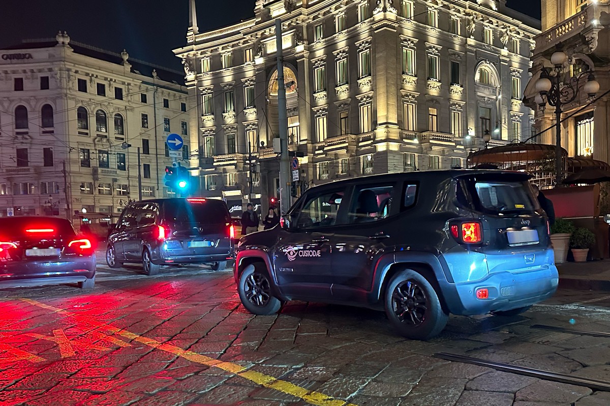 Servizio di scorta in auto